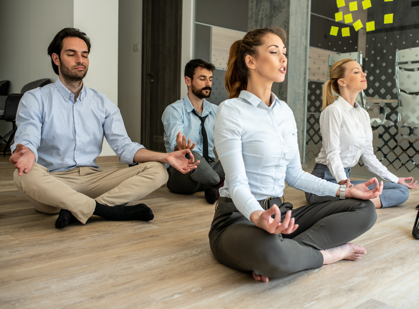 Meditating at Work